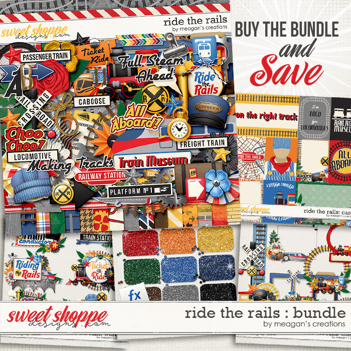 Ride the Rails Collection Bundle by Meagan's Creations