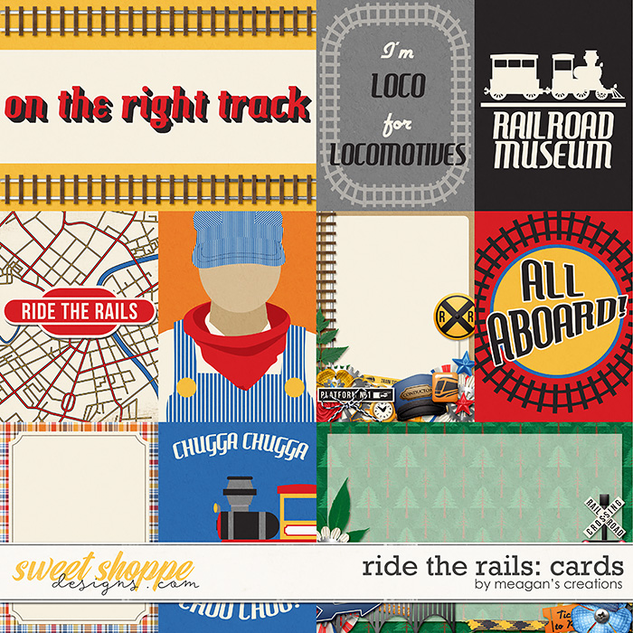 Ride the Rails: Cards by Meagan's Creations