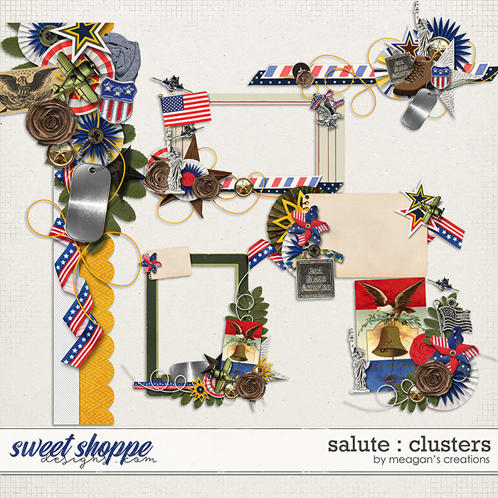 Salute : Clusters by Meagan's Creations Salute : Clusters by Meagan's Creations