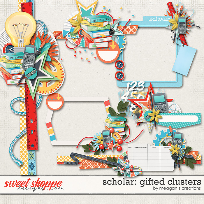 Scholar: Gifted Clusters by Meagan's Creations Scholar: Gifted Clusters by Meagan's Creations
