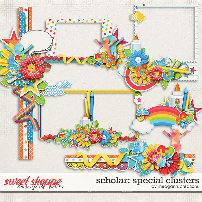 Scholar: Special Clusters by Meagan's Creations