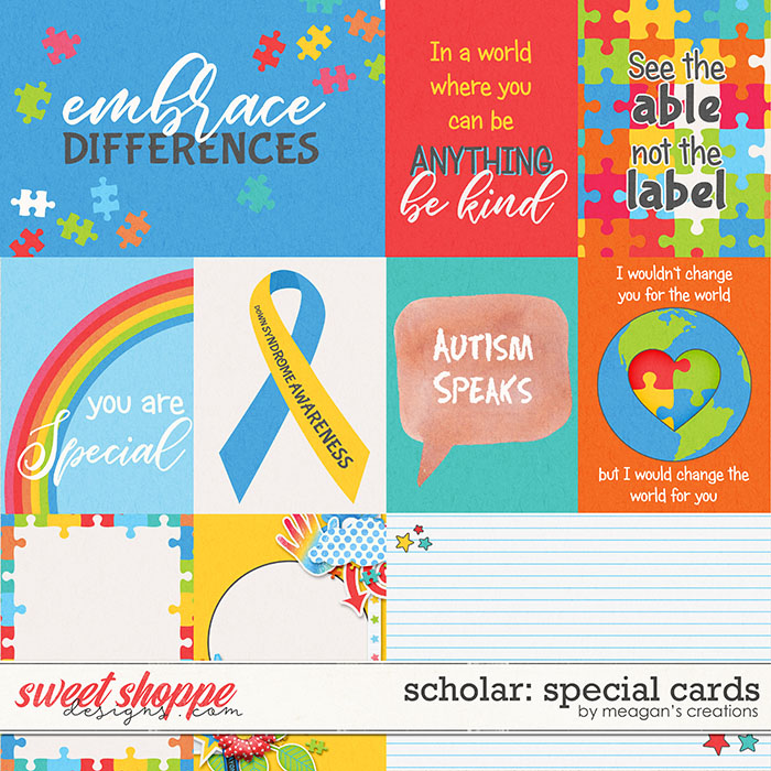 Scholar: Special Cards by Meagan's Creations