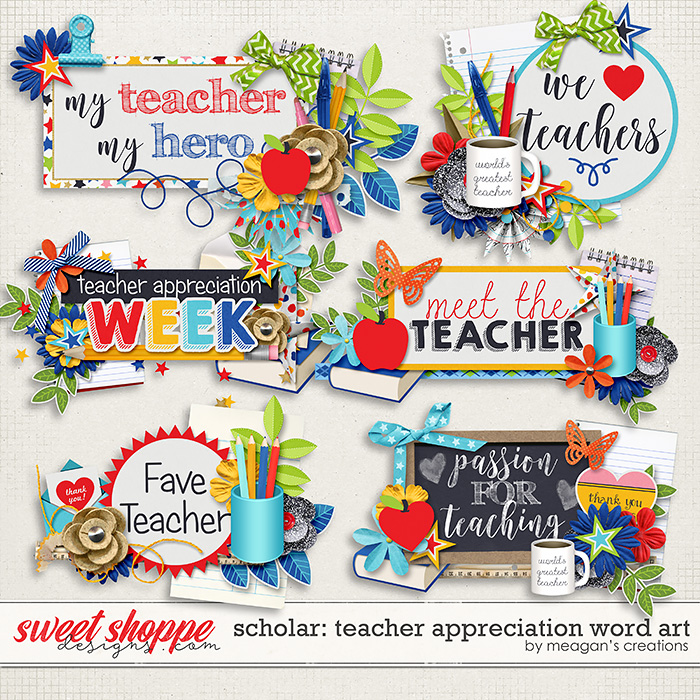 Scholar: Teacher Appreciation Word Art by Meagan's Creations Scholar: Teacher Appreciation Word Art by Meagan's Creations