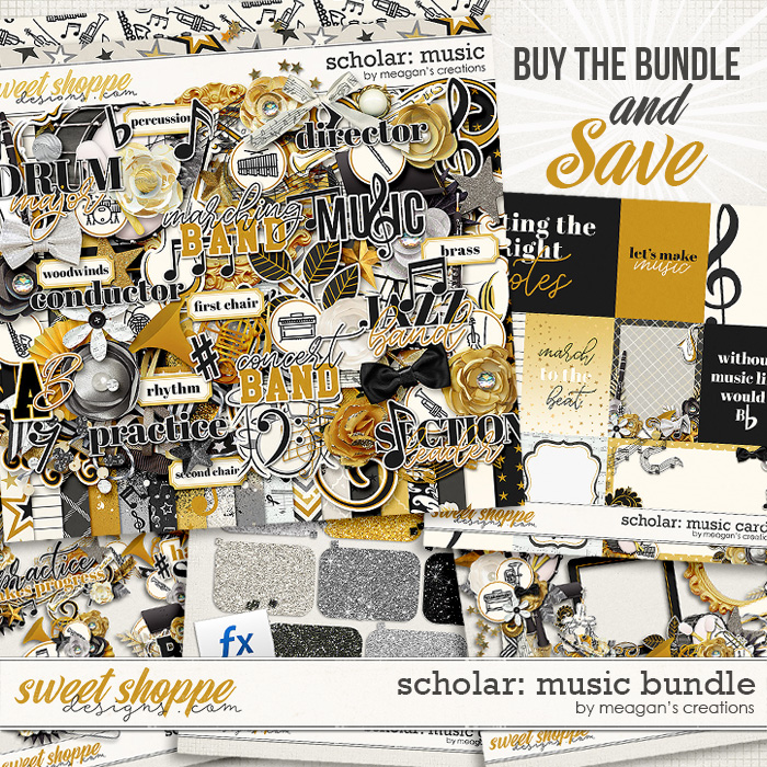 Scholar: Music Collection Bundle by Meagan's Creations