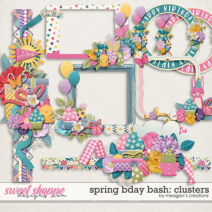 Spring Bday Bash:Clusters by Meagan's Creations Spring Bday Bash:Clusters by Meagan's Creations