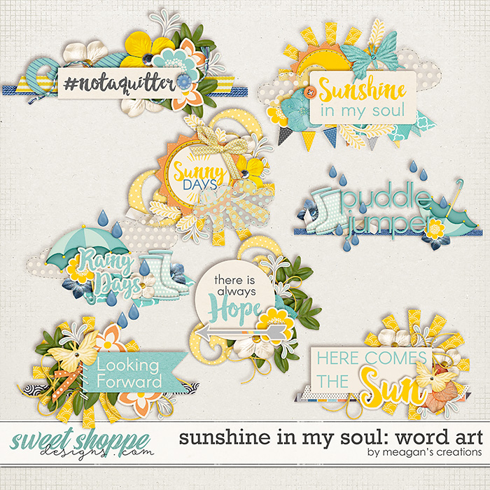 Sunshine in My Soul: Word Art by Meagan's Creations Sunshine in My Soul: Word Art by Meagan's Creations