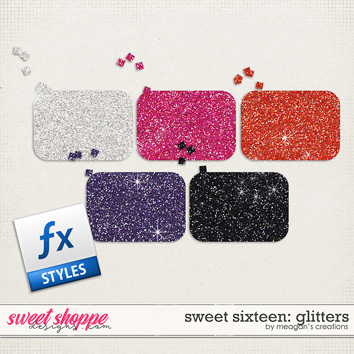 Sweet Sixteen: Glitters by Meagan's Creations