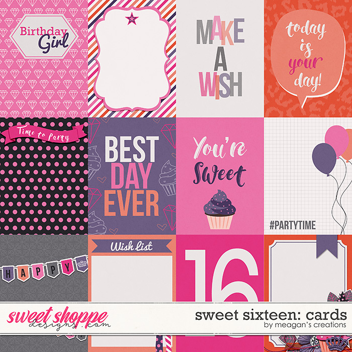 Sweet Sixteen: Cards by Meagan's Creations