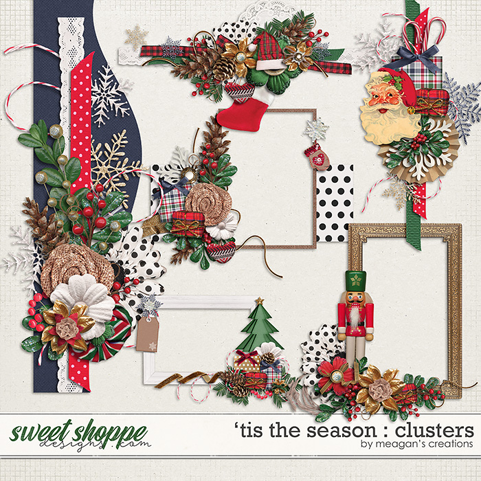 'Tis the Season : Clusters by Meagan's Creations 'Tis the Season : Clusters by Meagan's Creations