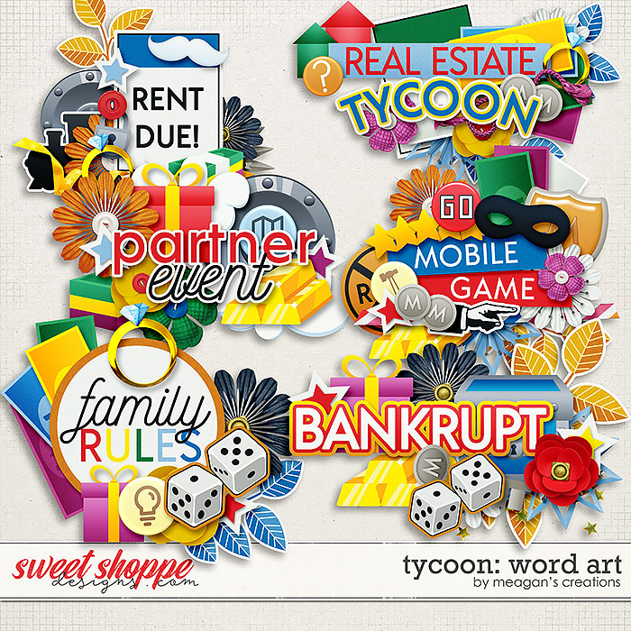 Tycoon: Word Art by Meagan's Creations