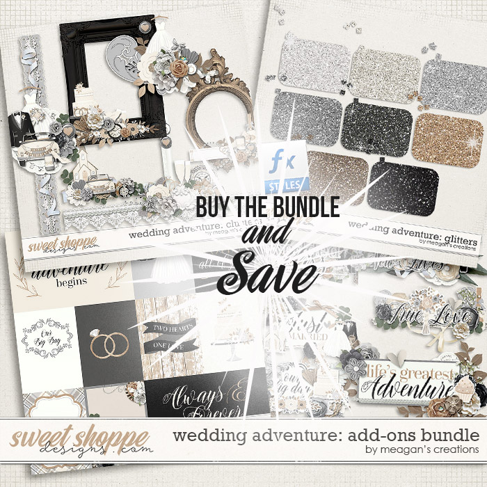 Wedding Adventure: Add Ons Bundle by Meagan's Creations