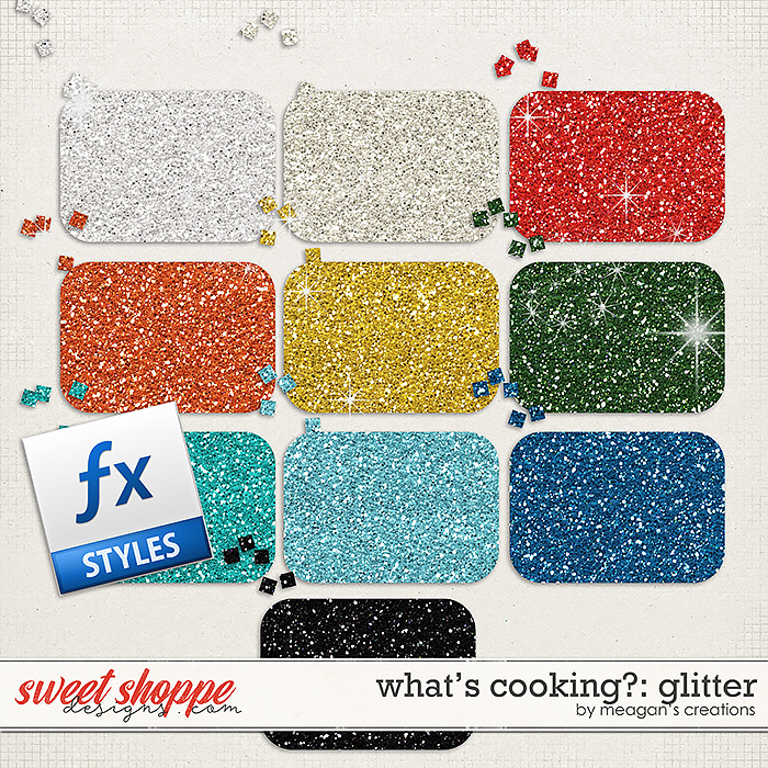 What's Cooking?: Glitters by Meagan's Creations