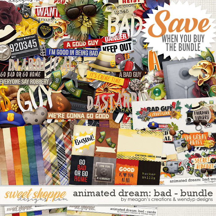 Animated Dream: Bad Collection Bundle by Meagan's Creations and WendyP Designs