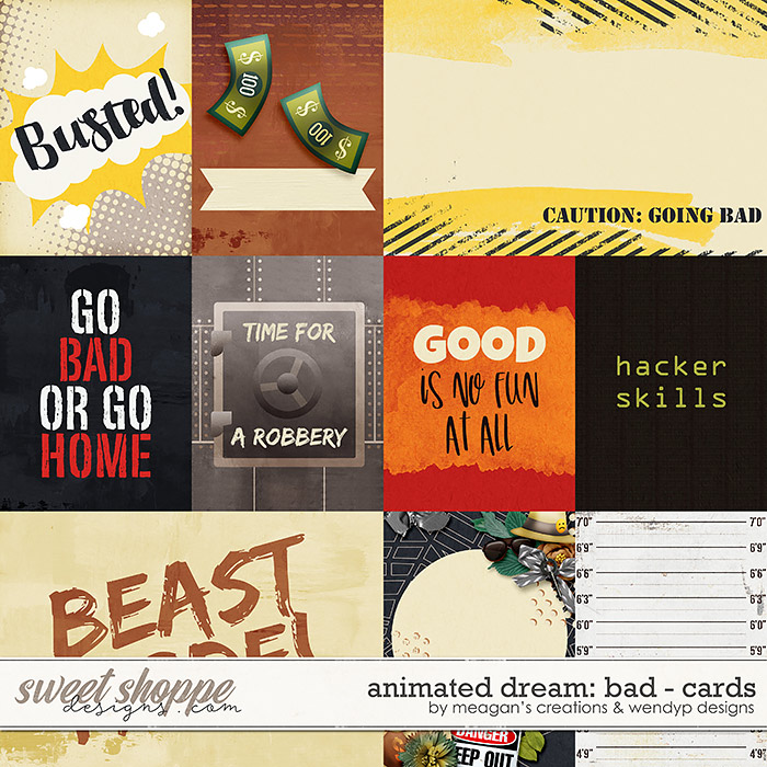 Animated Dream: Bad Cards by Meagan's Creations and WendyP Designs Animated Dream: Bad Cards by Meagan's Creations and WendyP Designs