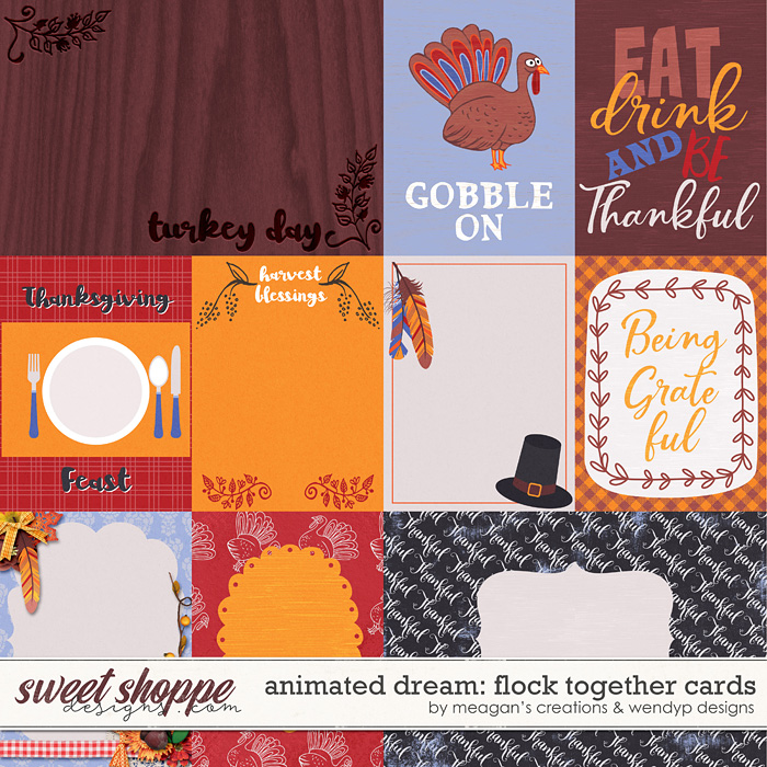 Animated Dream: Flock together - cards by Meagan's Creaions & WendyP Designs
