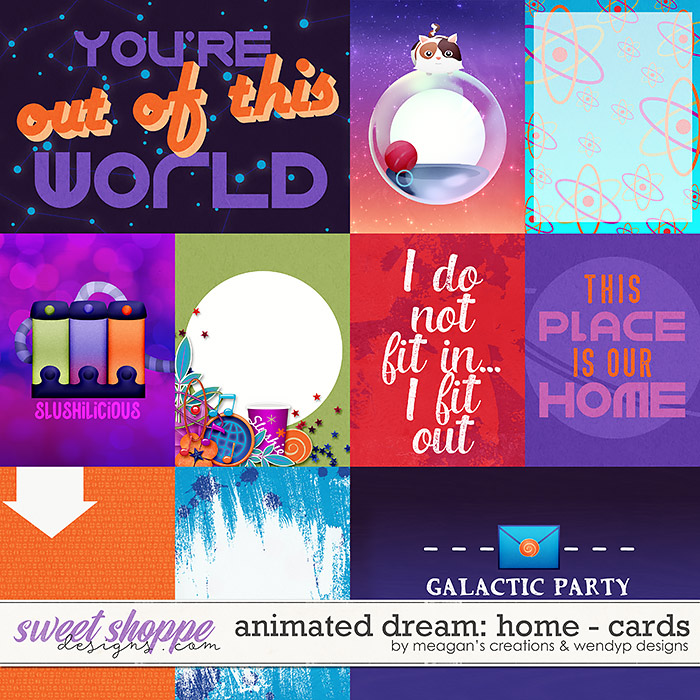 Animated Dream: Home Cards by Meagan's Creations and WendyP Designs