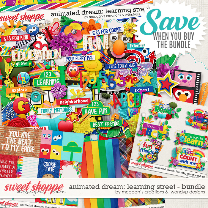 Animated Dream: Learning street - bundle by Meagan's Creations & WendyP Designs