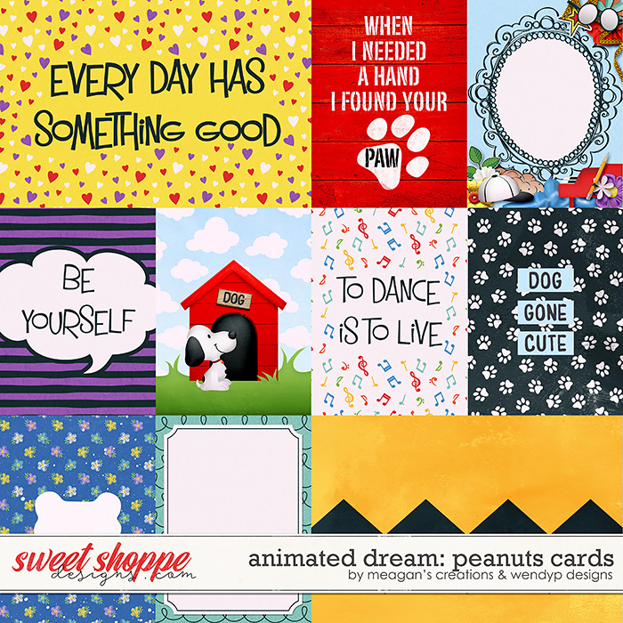 Animated Dream: Peanuts - cards by Meagan's Creations & WendyP designs