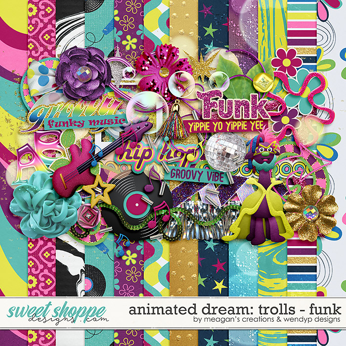 Animated Dream: Trolls- Funk by Meagan's Creations and WendyP Designs