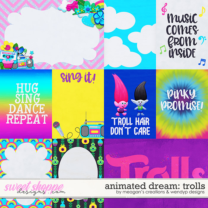 Animated Dream: Trolls Cards by Meagan's Creations and WendyP Designs Animated Dream: Trolls Cards by Meagan's Creations and WendyP Designs