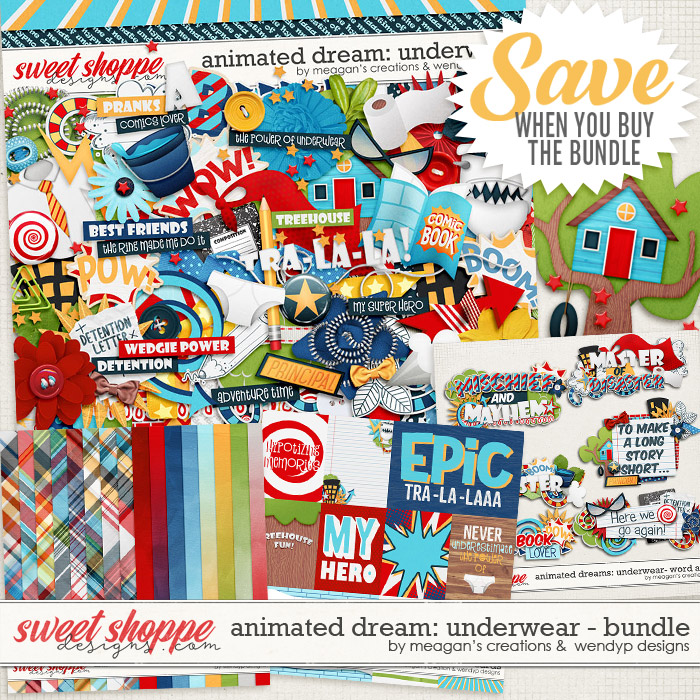 Animated Dreams: Underwear- Bundle by Meagan's Creations and WendyP Designs