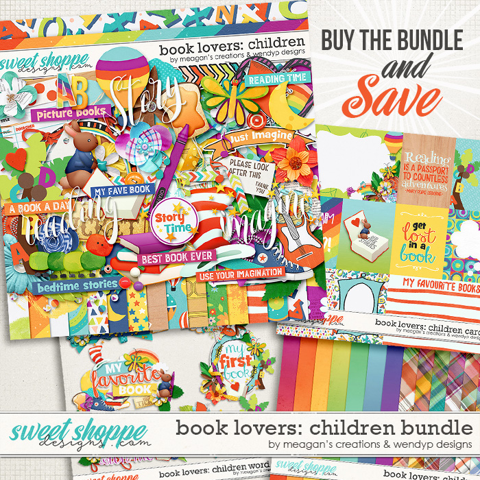Book Lovers: Children - Bundle by Meagan's Creations & WendyP Designs