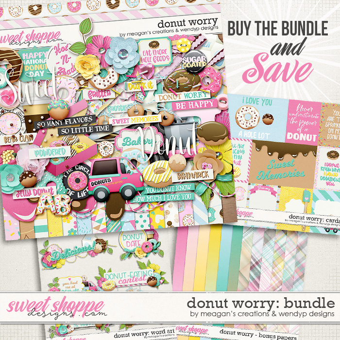Donut worry - bundle by Meagan's Creations & WendyP Designs