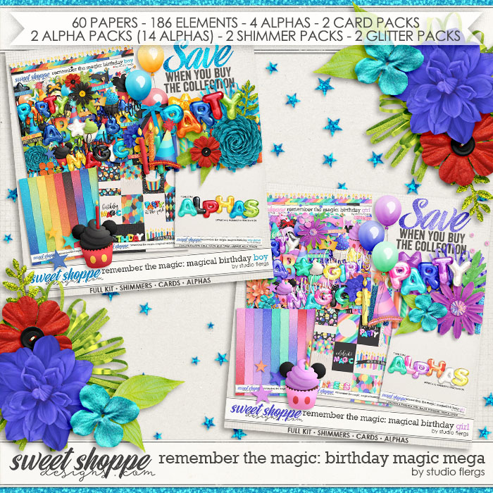 Remember the Magic: BIRTHDAY MAGIC- MEGA COLLECTION by Studio Flergs