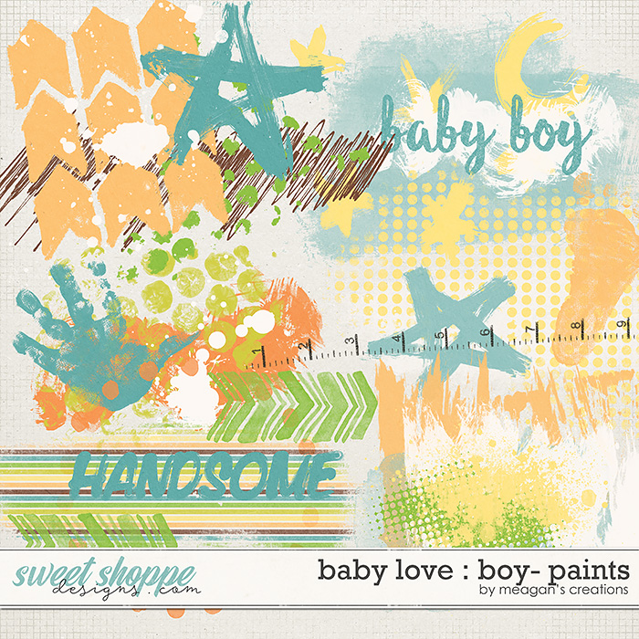 Baby Love {Boy} : Paints by Meagan's Creations Baby Love {Boy} : Paints by Meagan's Creations