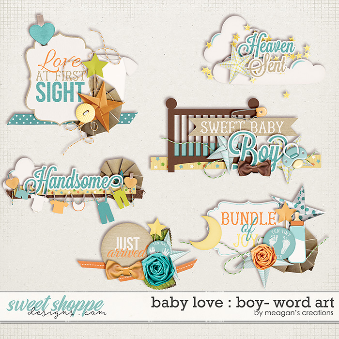 Baby Love {Boy} : Word Art by Meagan's Creations Baby Love {Boy} : Word Art by Meagan's Creations