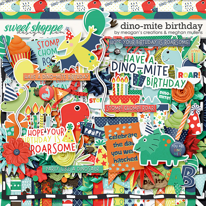 Dino-Mite Birthday by Meagan's Creations & Meghan Mullens