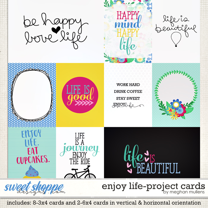 Enjoy Life-Card Pack by Meghan Mullens Enjoy Life-Card Pack by Meghan Mullens