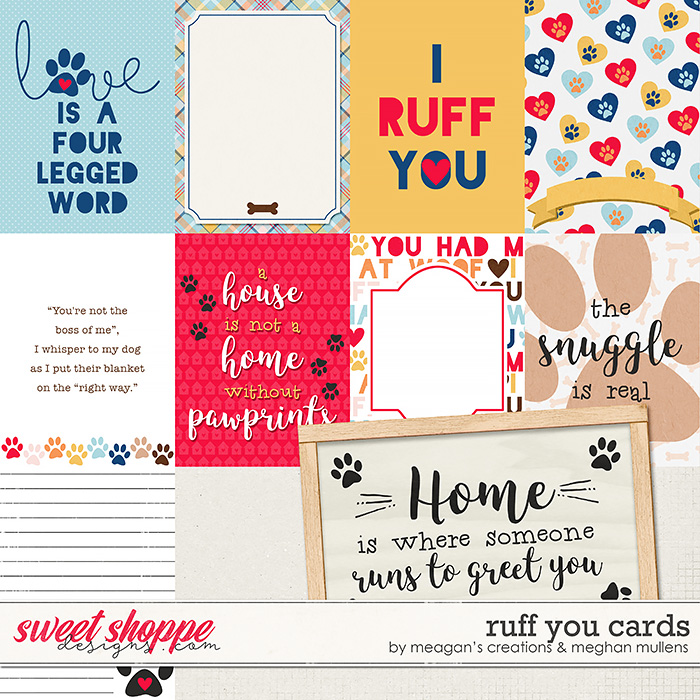 Ruff You-Project Card Pack by Meagan's Creations and Meghan Mullens