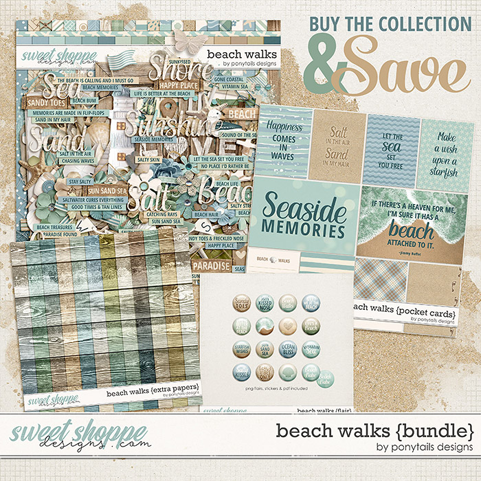 Beach Walks Bundle by Ponytails