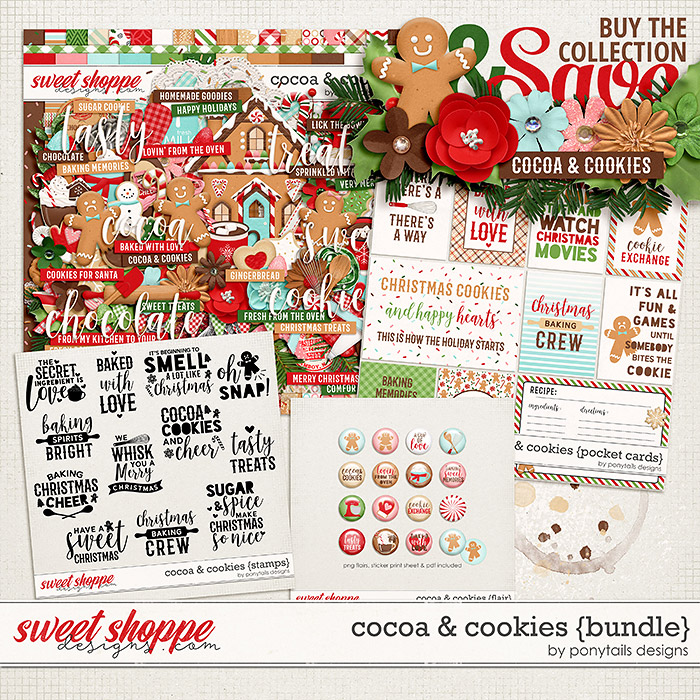 Cocoa & Cookies Bundle by Ponytails