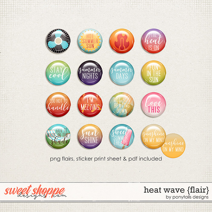 Heat Wave Flair by Ponytails Heat Wave Flair by Ponytails