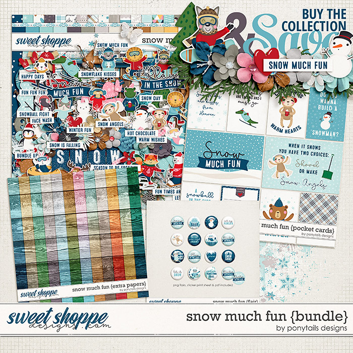 Snow Much Fun Bundle by Ponytails