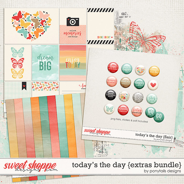 Today's the Day Extras Bundle by Ponytails