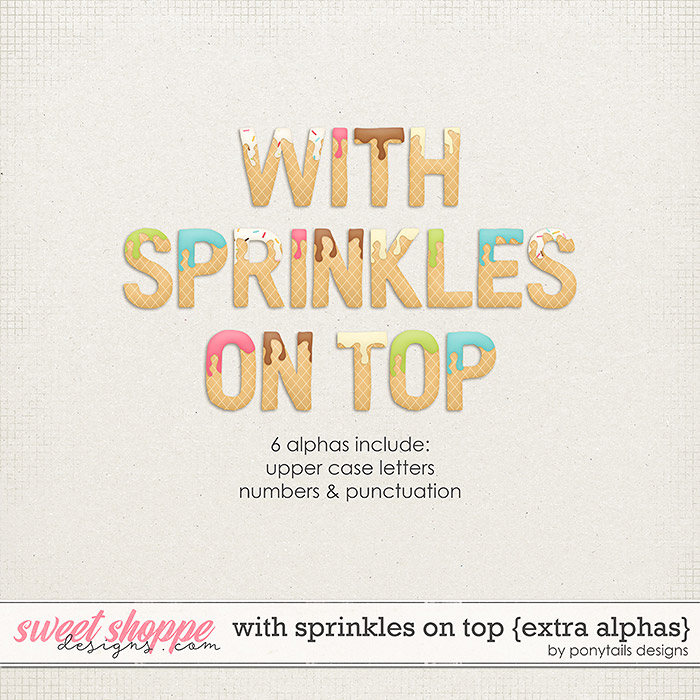 With Sprinkles on Top Extra Alphas by Ponytails