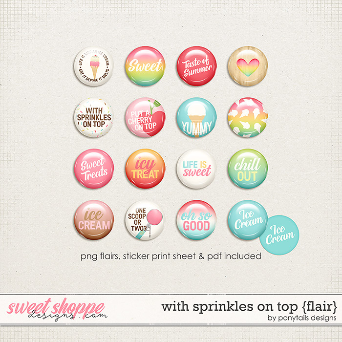 With Sprinkles on Top Flair by Ponytails