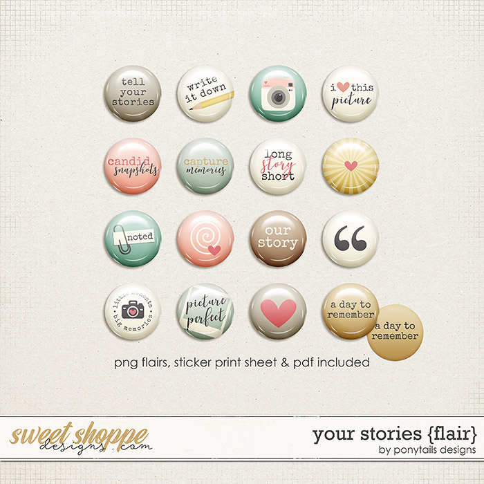 Your Stories Flair by Ponytails