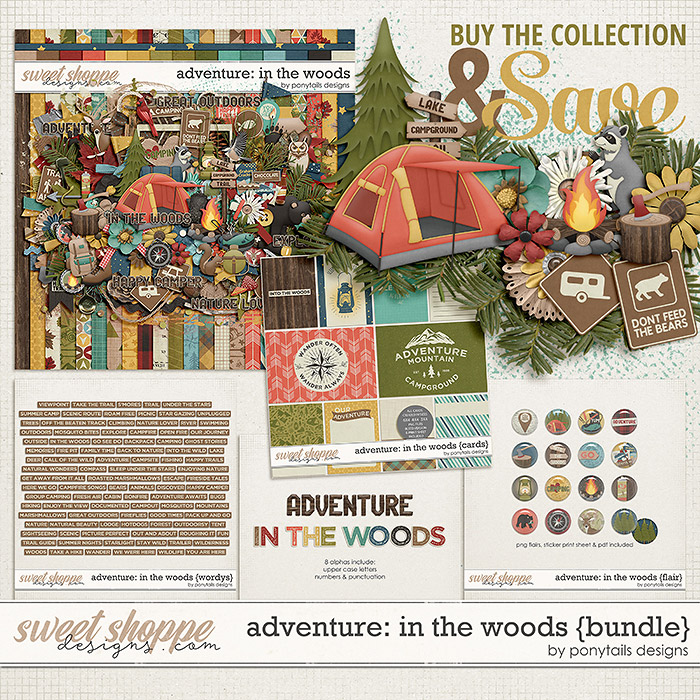 Adventure: In the Woods Bundle by Ponytails