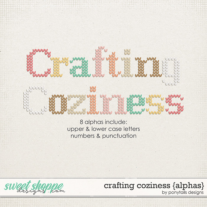 Crafting Coziness Alphas by Ponytails Crafting Coziness Alphas by Ponytails