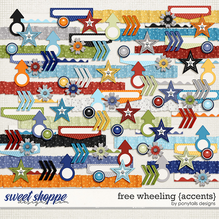 Free Wheeling Accents by Ponytails