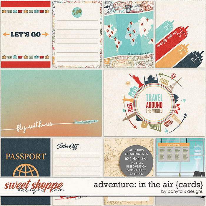 Adventure: In the Air Pocket Cards by Ponytails