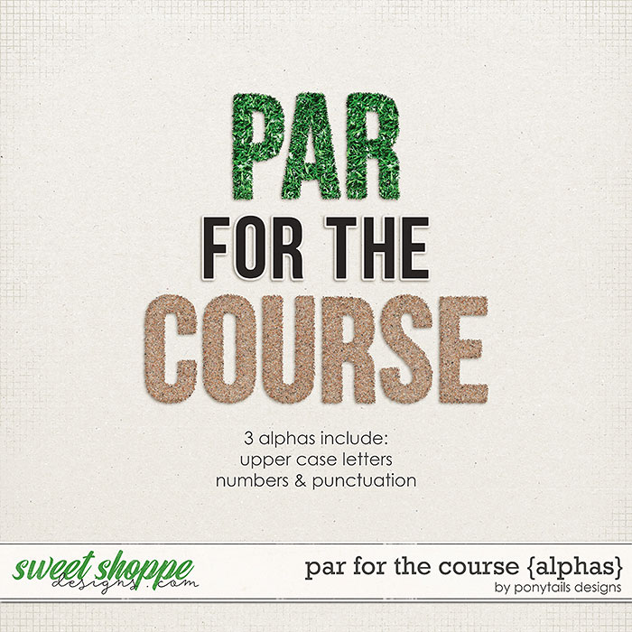 Par for the Course Alphas by Ponytails