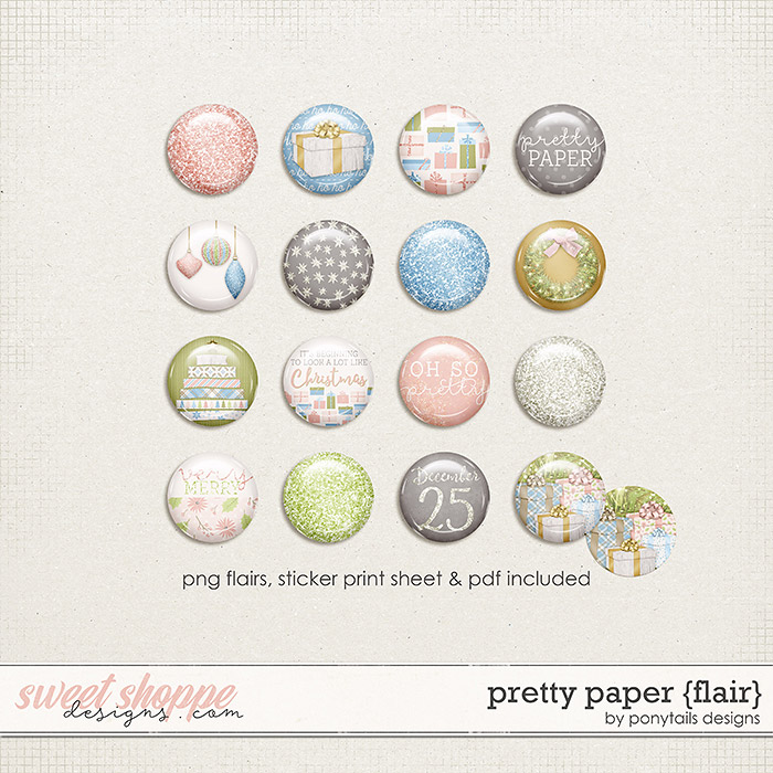 Pretty Paper Flair by Ponytails