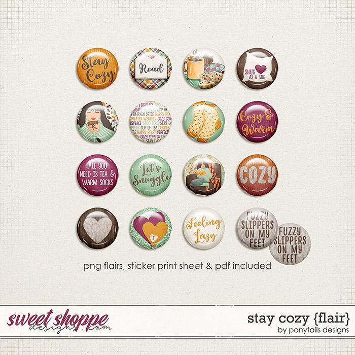 Stay Cozy Flair by Ponytails