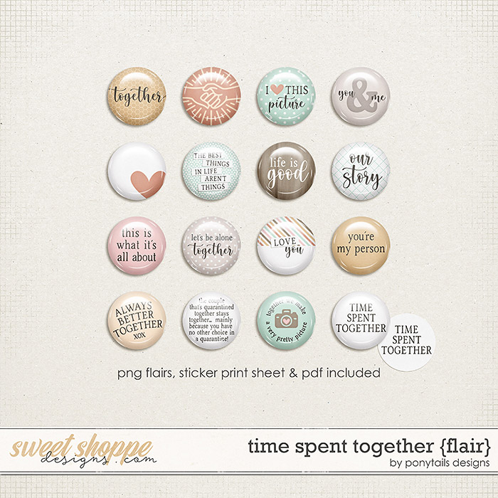 Time Spent Together Flair by Ponytails