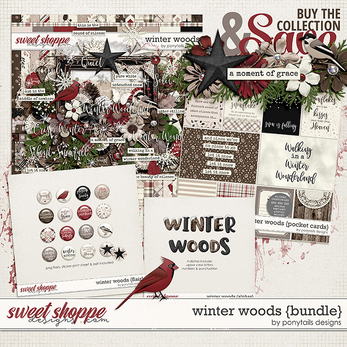Winter Woods Bundle by Ponytails